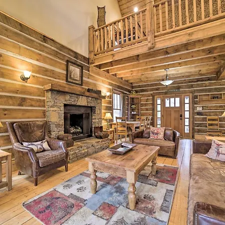 Luxury Cabin Rental In Franklin With Private Hot Tub Exterior photo